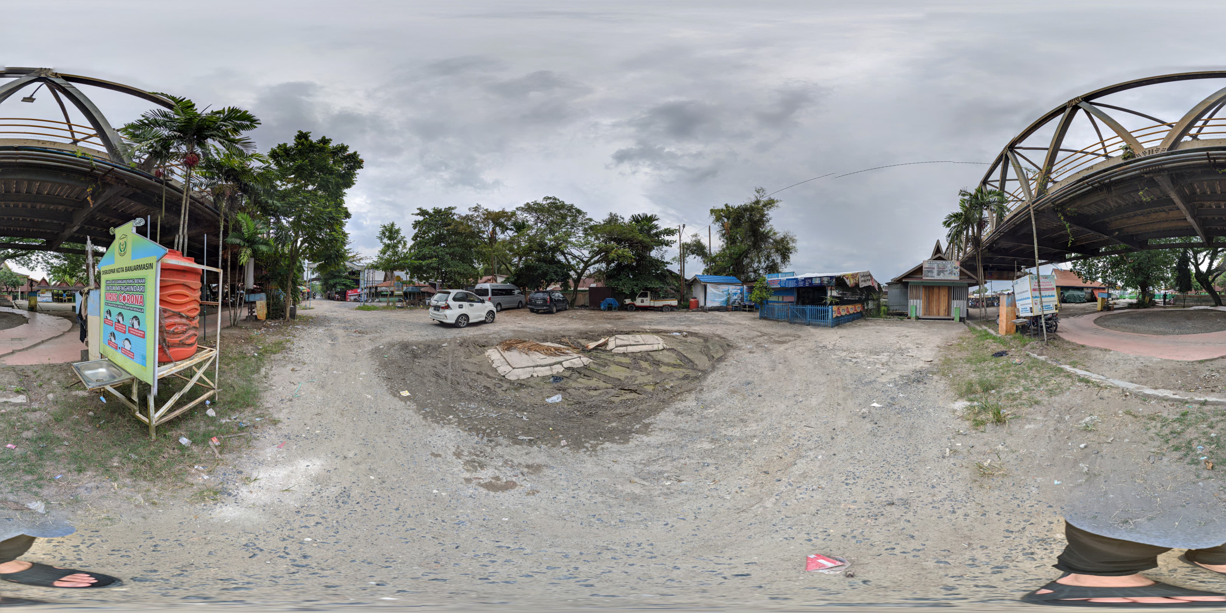 Kampung Sasirangan Mawarung Baimbai